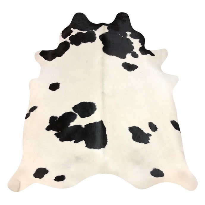 Natural Brazilian Ivory & Espresso Cowhide | Medium