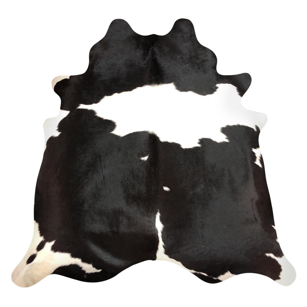 Natural Brazilian Espresso & Ivory Cowhide | Medium